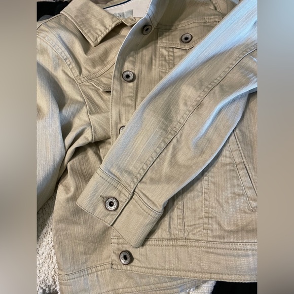 Vintage Merona Beige Jean Jacket - Picture 6 of 7